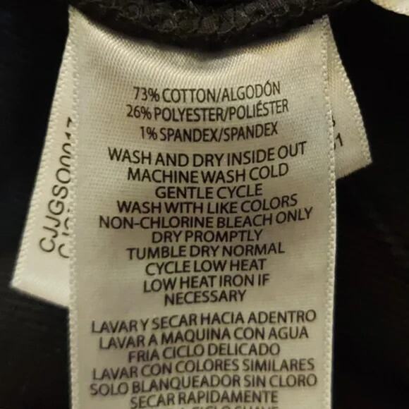 Calvin Klein Womens Inseam 29" Jet Black High Rise Mom Jeans Stretch NWT 12 - Picture 11 of 12